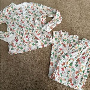 Roller Rabbit Gingerbread Pajama Set - Multicolor